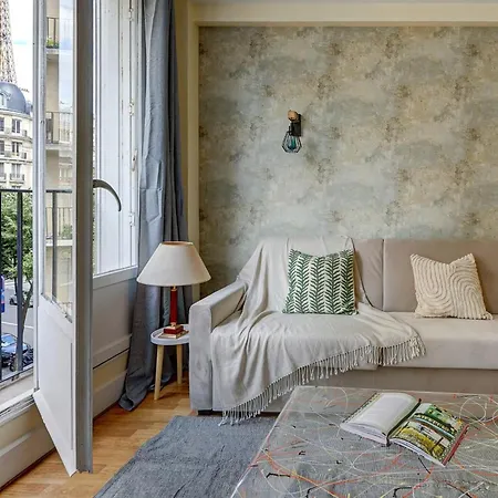 Appartamento Bnbnova -1br - Champ De Mars & Eiffel Tower